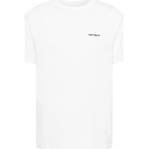 Tričko Carhartt WIP černá / bílá