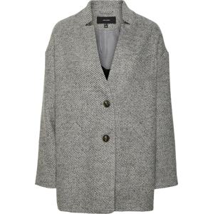 Přechodný kabát Vero Moda šedý melír