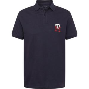 Tričko Tommy Hilfiger námořnická modř / jasně červená / bílá