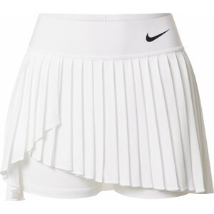 Sportovní sukně Nike černá / bílá