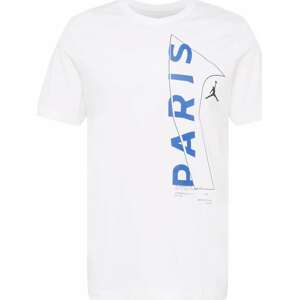 Tričko 'Paris St.-Germain' Jordan modrá / černá / bílá
