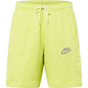 Kalhoty 'Revival' Nike Sportswear světle zelená