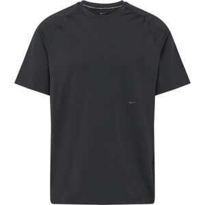 Funkční tričko 'Axis' Nike tmavě šedá / černá / bílá