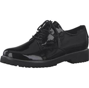 Šněrovací boty marco tozzi černá