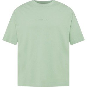 Tričko Abercrombie & Fitch pastelově zelená