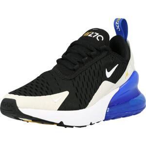 Tenisky 'Air Max 270' Nike Sportswear tmavě modrá / černá / bílá