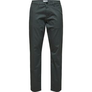 Chino kalhoty 'MILES' Selected Homme tmavě šedá