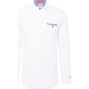 Košile Tommy Jeans námořnická modř / červená / bílá