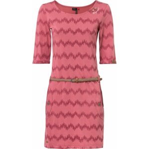 Šaty 'TANYA' Ragwear bobule / pink / bílá