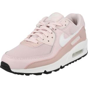 Tenisky 'AIR MAX 90' Nike Sportswear růžová / starorůžová / bílá