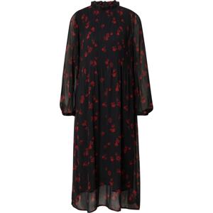 Šaty 'Fie' KAREN BY SIMONSEN červená / černá