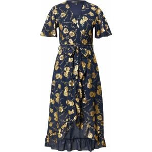 Šaty 'Mela' Mela London námořnická modř / zlatá