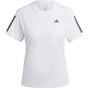 Funkční tričko adidas performance černá / bílá