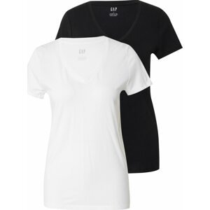 Tričko GAP černá / bílá