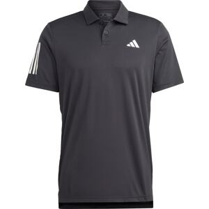 Funkční tričko 'Club 3-Stripes ' adidas performance černá / bílá