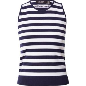Tričko 'LEONARDA' Lauren Ralph Lauren námořnická modř / bílá