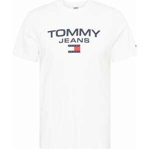 Tričko Tommy Jeans marine modrá / červená / bílá