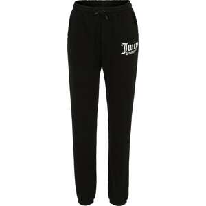 Sportovní kalhoty Juicy Couture Sport černá / bílá