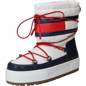 Sněhule Tommy Jeans námořnická modř / červená / bílá