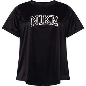 Funkční tričko Nike Sportswear černá / bílá