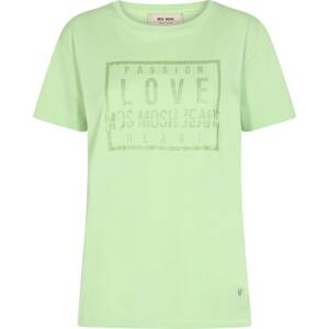 Tričko MOS MOSH pastelově zelená