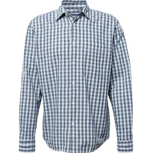 Košile Marc O'Polo námořnická modř / pastelová modrá