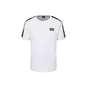 Tričko EA7 Emporio Armani černá / bílá