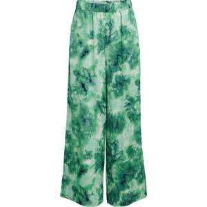 Kalhoty 'Sumail' Object zelená / pastelově zelená / světle zelená / bílá