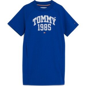 Šaty Tommy Hilfiger námořnická modř / kobaltová modř / červená / bílá