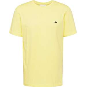 Tričko Lacoste světle žlutá