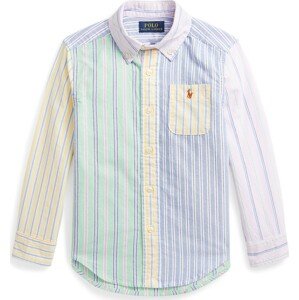 Košile Polo Ralph Lauren modrá / žlutá / mátová / fialová