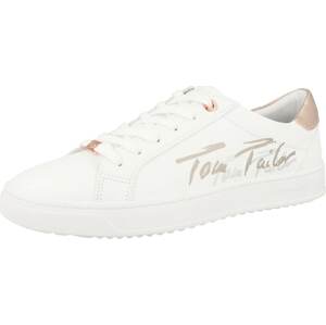 Tenisky Tom Tailor růžově zlatá / bílá