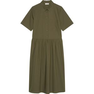 Košilové šaty Marc O'Polo DENIM olivová