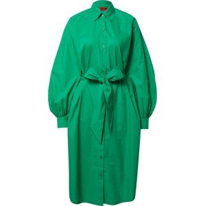 Košilové šaty 'Kameran' HUGO zelená
