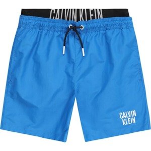 Plavecké šortky 'Intense Power' Calvin Klein Swimwear modrá / černá / bílá