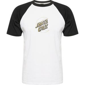 Tričko 'Holo' Santa Cruz žlutá / černá / bílá