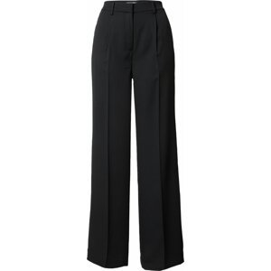 Kalhoty s puky Calvin Klein černá