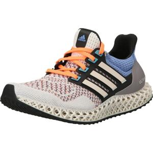 Běžecká obuv 'ULTRA 4D' ADIDAS SPORTSWEAR kouřově modrá / oranžová / černá / offwhite