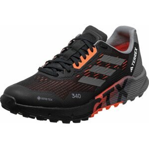 Běžecká obuv 'Agravic Flow 2' adidas Terrex šedá / antracitová / oranžově červená
