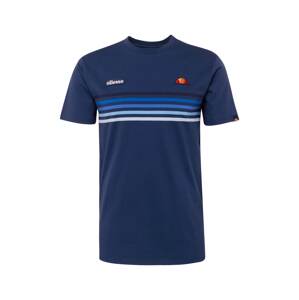 Tričko 'Marsella' Ellesse námořnická modř / nebeská modř / světlemodrá / oranžová