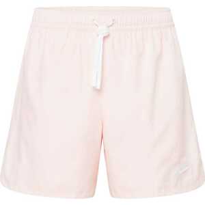 Kalhoty Nike Sportswear pastelově růžová
