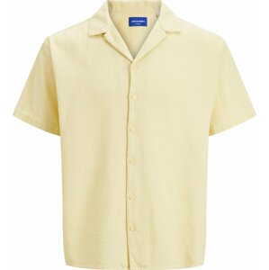 Košile 'CALEB' jack & jones světle žlutá