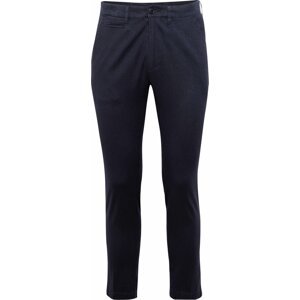 Kalhoty 'KREW' drykorn námořnická modř / černá
