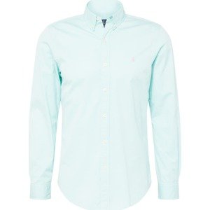 Košile Polo Ralph Lauren aqua modrá / růžová