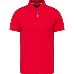 Tričko Tommy Hilfiger ohnivá červená / černá / bílá