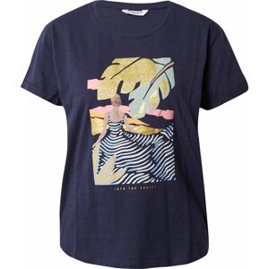 Tričko 'Thea' ZABAIONE námořnická modř / zlatá / světle růžová / bílá
