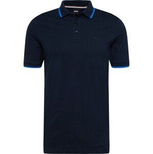 Tričko 'Parlay' BOSS Black modrá / námořnická modř