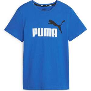 Funkční tričko Puma modrá / černá / bílá