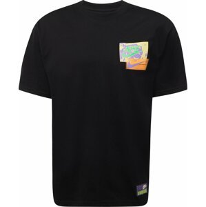 Tričko Nike Sportswear mix barev / černá