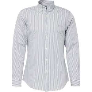 Košile Polo Ralph Lauren šedá / bílá